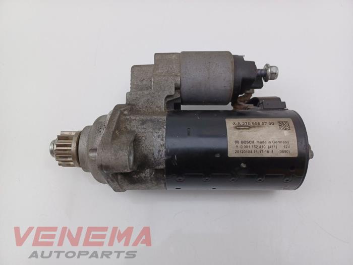 Begagnade Startmotor Mercedes B (W246/W242) 1.6 B-180 BlueEFFICIENCY Turbo 16V Pris € 9,99 Marginaltabell erbjuds av Venema Autoparts