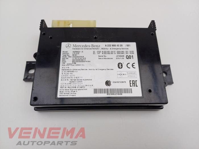 Begagnade Telefonmodul Mercedes E (C238) E-300 2.0 Turbo 16V Pris € 124,99 Marginaltabell erbjuds av Venema Autoparts