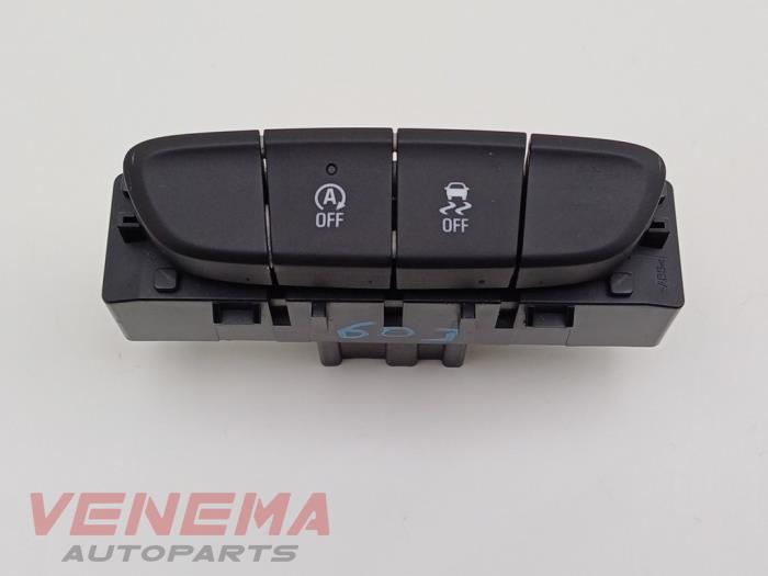 Używane Przelacznik Opel Astra K 1.0 Turbo 12V Cena € 14,99 Procedura marży oferowane przez Venema Autoparts