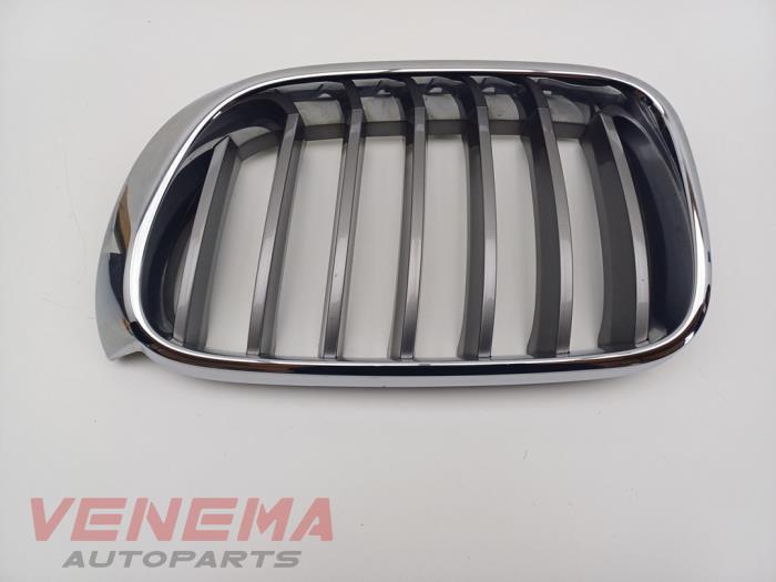 Używane Grill BMW X3 (F25) xDrive35d 24V Cena € 49,99 Procedura marży oferowane przez Venema Autoparts