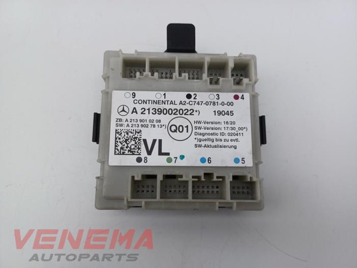 Używane Modul centralnego zamka Mercedes C (W205) C-200d 1.6 Turbo 16V Cena € 59,99 Procedura marży oferowane przez Venema Autoparts