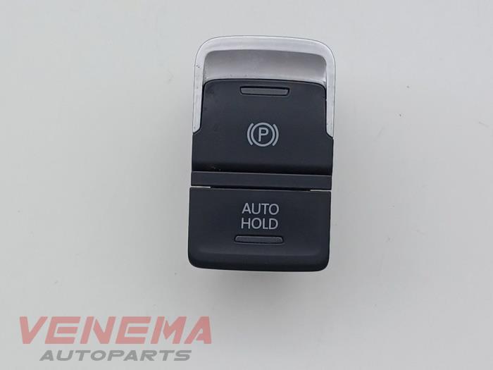 Używane Przelacznik hamulca postojowego Volkswagen Passat (3G2) 2.0 TDI 16V 150 Cena € 9,99 Procedura marży oferowane przez Venema Autoparts