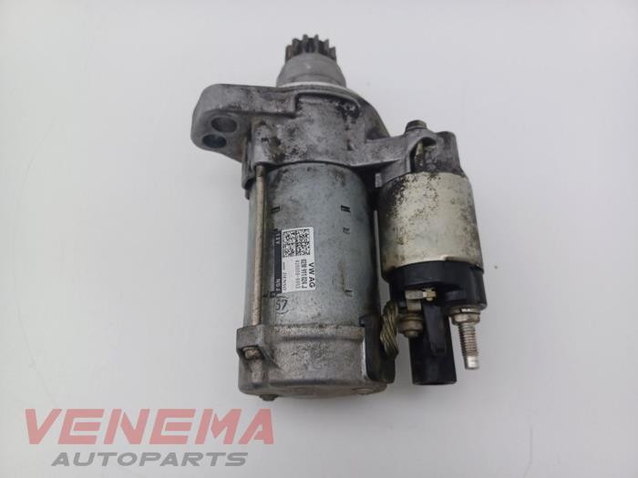 Starter from a Volkswagen Polo VI (AW1) 1.0 MPi 12V 2018