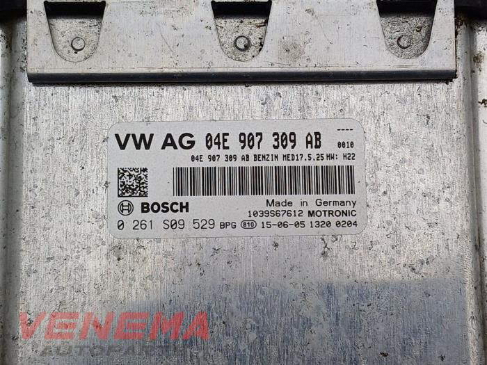 Engine management computer from a Audi A1 Sportback (8XA/8XF) 1.4 TFSI ACT 16V 2015