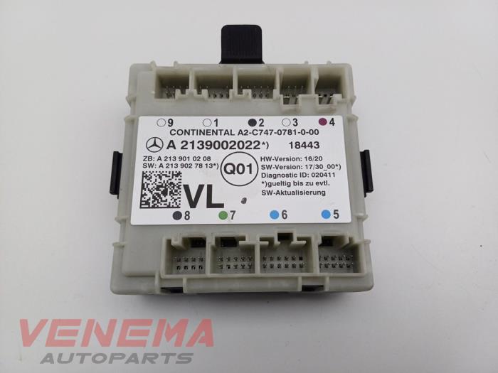 Używane Modul centralnego zamka Mercedes E (C238) E-300 2.0 Turbo 16V Cena € 59,99 Procedura marży oferowane przez Venema Autoparts