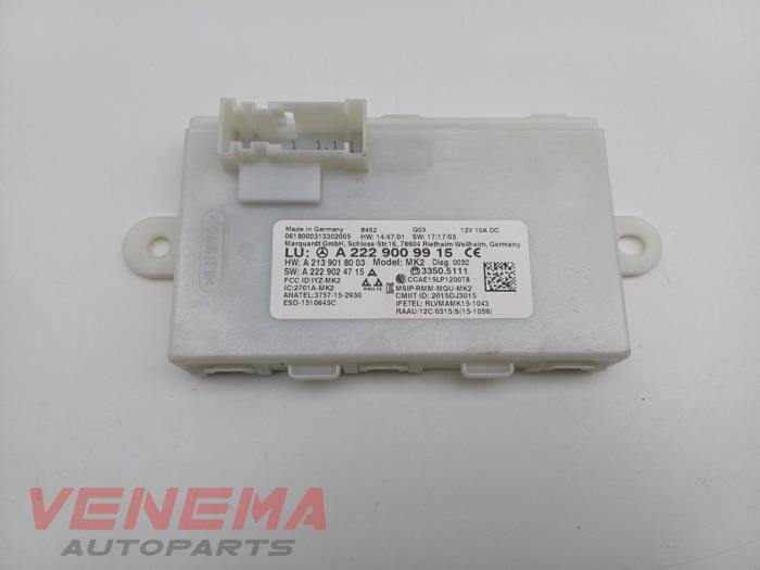 Używane Modul keyless vehicle Mercedes E (C238) E-300 2.0 Turbo 16V Cena € 39,99 Procedura marży oferowane przez Venema Autoparts