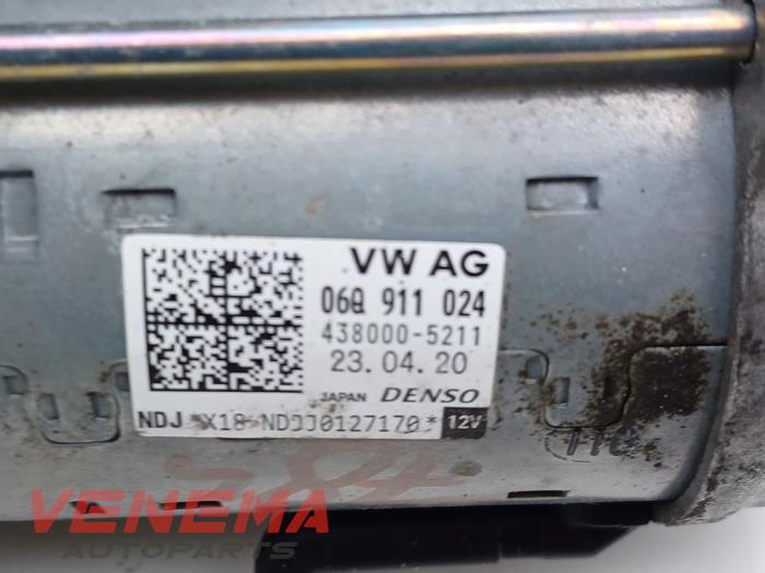 Anlasser van een Audi A4 Avant (B9) 2.0 35 TFSI Mild Hybrid 16V 2021