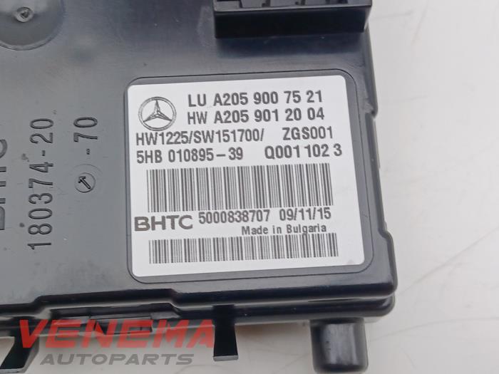 Cooling computer from a Mercedes-Benz GLC (X253) 2.0 260 16V 4-Matic 2016