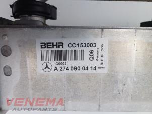 Intercooler d'un Mercedes-Benz GLC (X253) 2.0 260 16V 4-Matic 2016