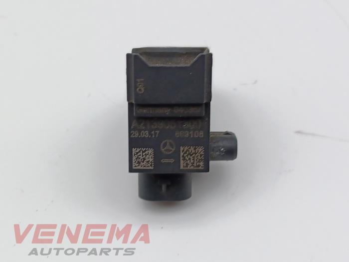 Airbag deployment crash sensor