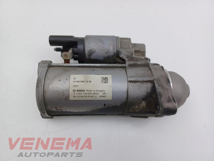 Usagé Démarreur Mercedes E Estate (S213) E-220d 2.0 Turbo 16V Prix € 39,99 Règlement à la marge proposé par Venema Autoparts