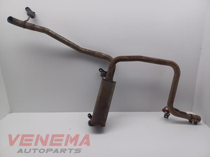 Usagé Echappement (complet) Volkswagen Caddy Combi V (SBB/SBJ) 2.0 TDI BlueMotionTechnology Prix € 99,99 Règlement à la marge proposé par Venema Autoparts