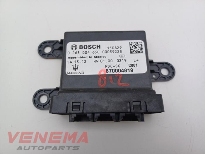 Begagnade PDC-modul Maserati Quattroporte VI 3.0 Diesel Pris € 49,99 Marginaltabell erbjuds av Venema Autoparts