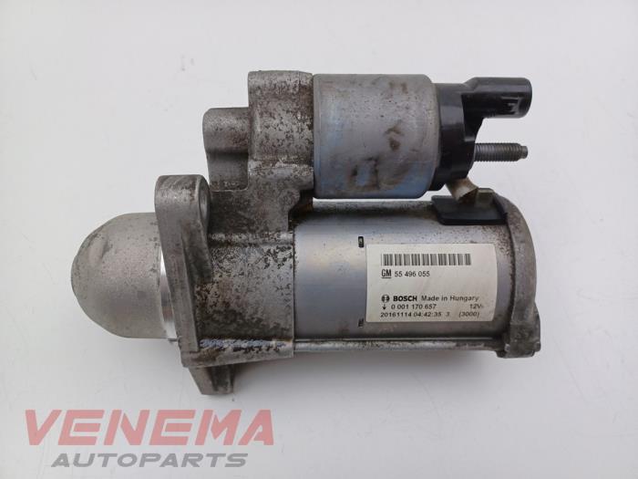 Gebrauchte Anlasser Opel Adam 1.0 Ecotec 12V SIDI Turbo Preis € 24,99 Margenregelung angeboten von Venema Autoparts