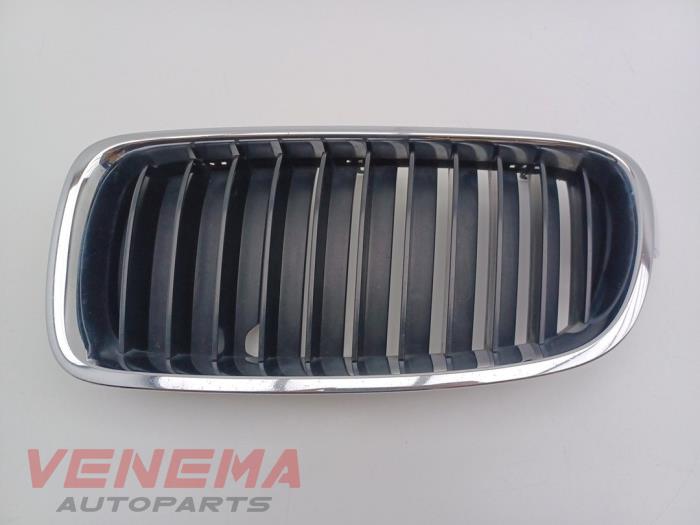 Używane Grill BMW 3 serie Touring (F31) 320d 2.0 16V Cena € 24,99 Procedura marży oferowane przez Venema Autoparts