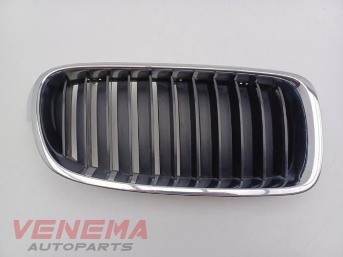 Używane Grill BMW 3 serie Touring (F31) 320d 2.0 16V Cena € 24,99 Procedura marży oferowane przez Venema Autoparts