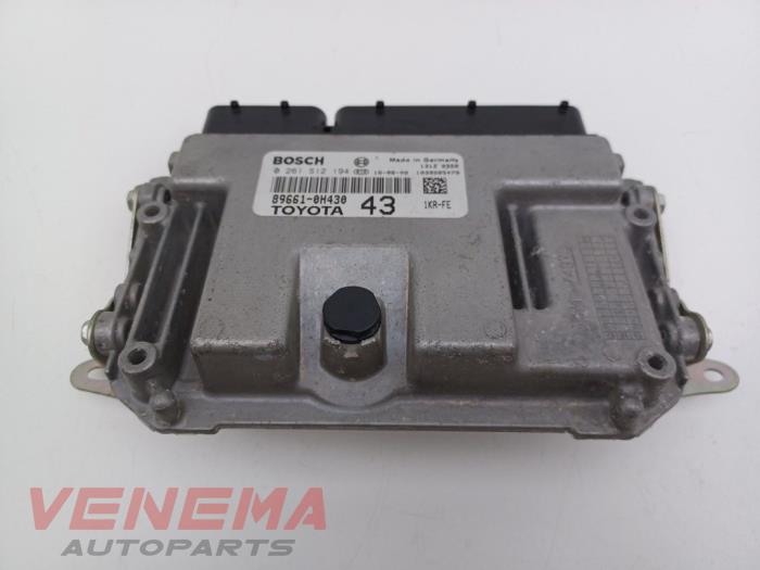 Used Engine management computer Toyota Aygo (B40) 1.0 12V VVT-i Price € 99,99 Margin scheme offered by Venema Autoparts