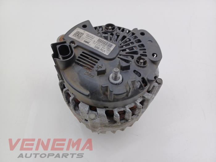 Dynamo van een Volkswagen Golf VII Variant (AUVV) 1.4 TGI 16V 2016