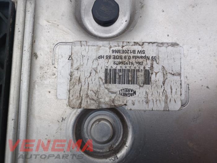 Engine management computer from a Fiat Panda (312) 0.9 TwinAir Turbo 85 2012