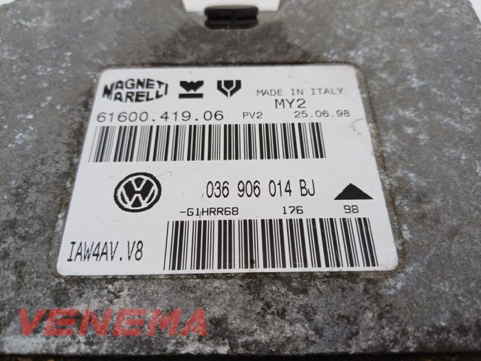 Engine management computer from a Volkswagen Lupo (6X1) 1.4 16V 75 2000