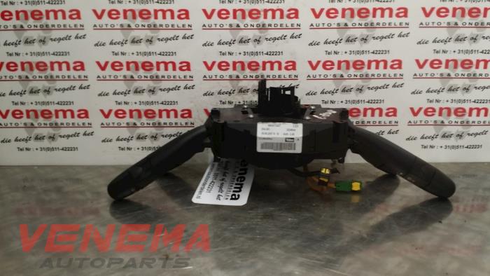 Steering column stalk from a Peugeot 207 SW (WE/WU) 1.6 HDi 16V 2007