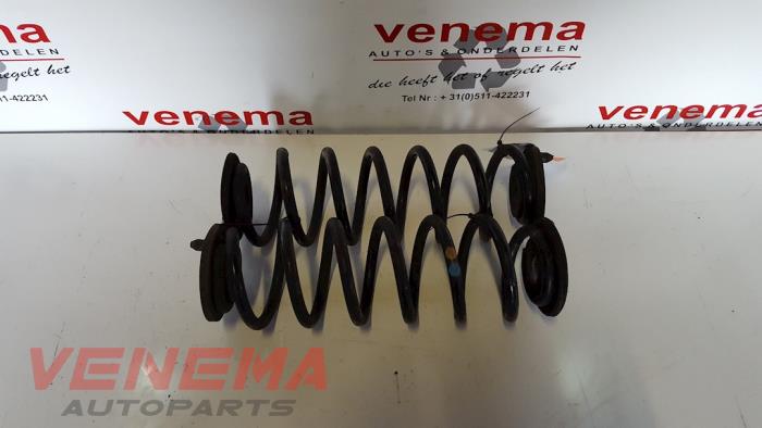 Rear coil spring from a Volkswagen Eos (1F7/F8) 2.0 TDI DPF 2008