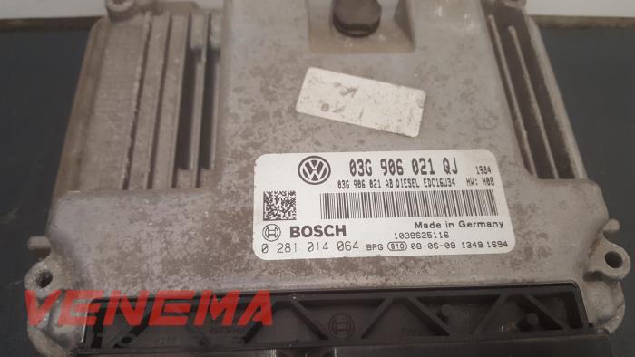 Komputer sterowania silnika z Volkswagen Golf V (1K1) 1.9 TDI 2007