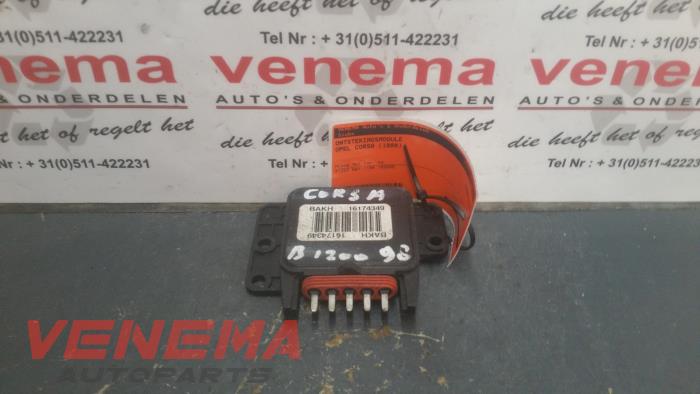 Usados Módulo de encendido Opel Corsa B (73/78/79) 1.2i E City,Swing,Joy,GLS Precio de solicitud ofrecido por Venema Autoparts