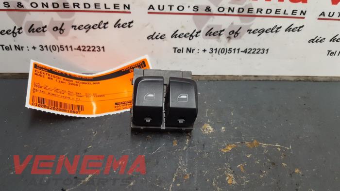 Usados Interruptor de ventanilla eléctrica Audi A5 (8T3) 2.7 TDI V6 24V Precio € 9,99 Norma de margen ofrecido por Venema Autoparts