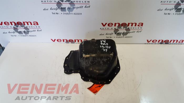 Sump from a Volkswagen Polo IV (9N1/2/3) 1.2 2009