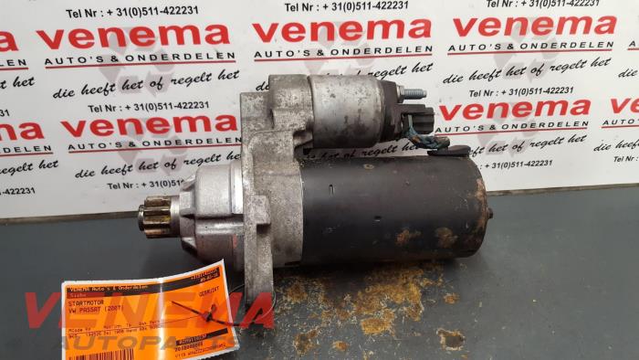 Used Starter Volkswagen Passat (3C2) 2.0 TDI 16V 140 Price € 18,99 Margin scheme offered by Venema Autoparts