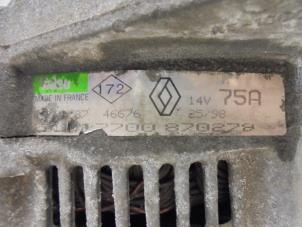 Dynamo van een Renault Kangoo (KC) 1.4 1998
