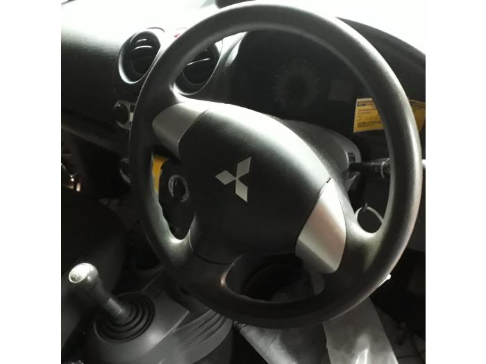 Left airbag (steering wheel) from a Mitsubishi Colt 2010