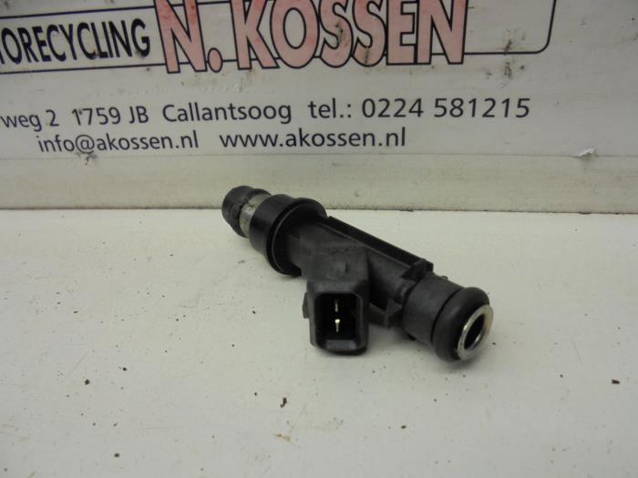 Injector (petrol injection) Opel Astra - 25343299 Z16XEP DELPHI