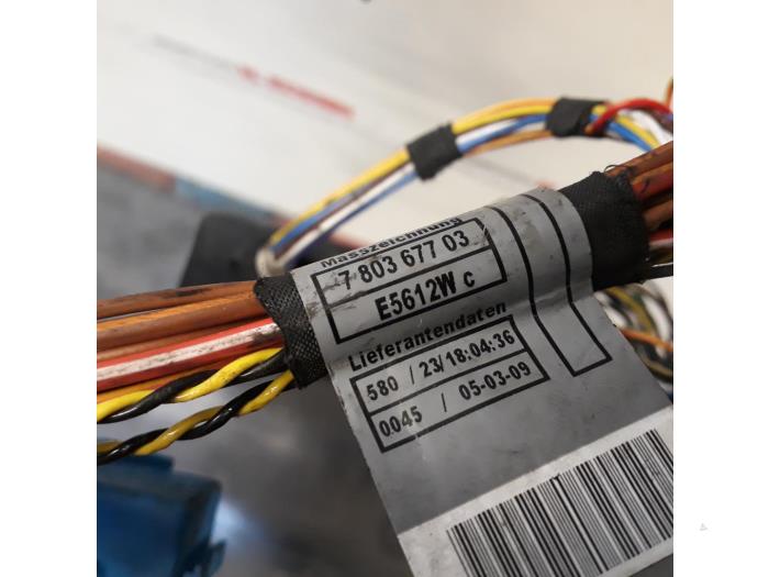 Wiring harness from a BMW X6 (E71/72) xDrive35d 3.0 24V 2009