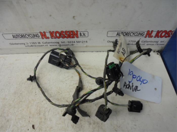 Pdc wiring harness from a Jaguar XF 2010
