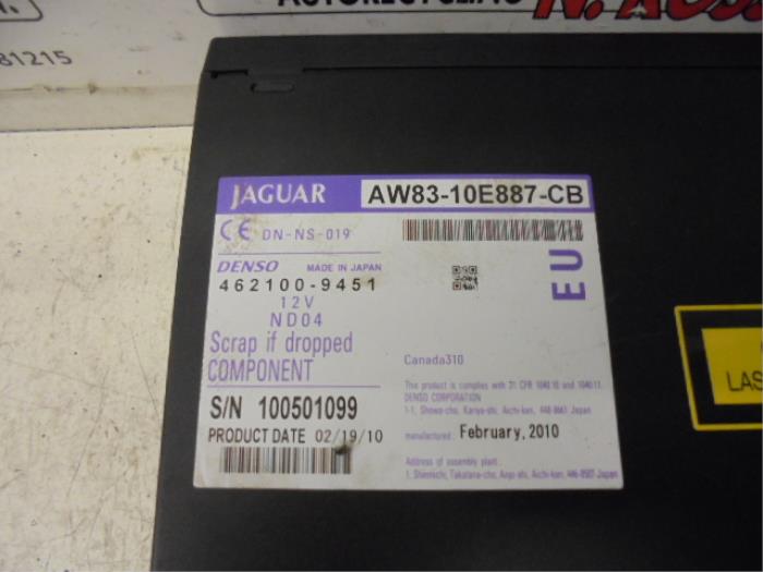 Module navigation d'un Jaguar XF 2010