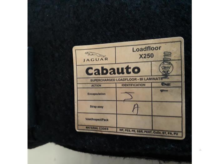 Boot mat from a Jaguar XF 2010