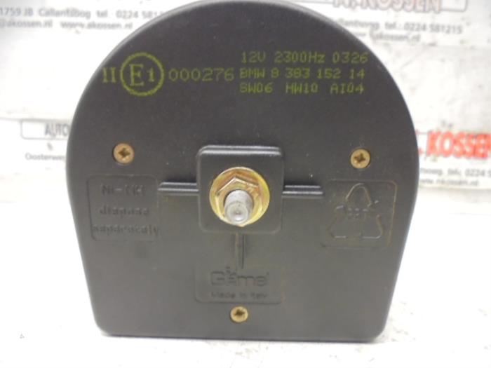 Alarm siren from a BMW 3 serie Touring (E46/3) 320d 16V 2003