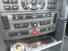 Heater control panel from a Peugeot 407 (6D), 2004 / 2011 2.0 HDiF 16V, Saloon, 4-dr, Diesel, 1 997cc, 100kW (136pk), FWD, DW10BTED4; RHR, 2004-05 / 2010-10, 6DRHR 2006