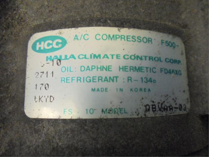 Air conditioning pump from a Hyundai H-1/Starex Travel 2.5 TD 1999