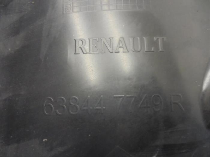 Radkasten van een Renault Clio IV (5R) 0.9 Energy TCE 90 12V 2016