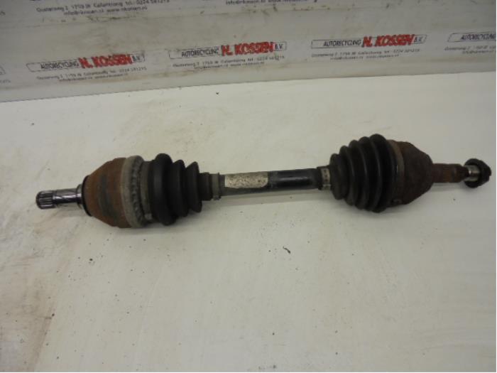 Front drive shaft, left from a Opel Zafira (M75) 1.8 16V Ecotec 2008