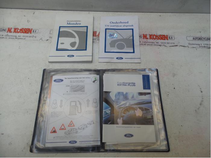 Używane Instrukcja Ford Mondeo III Wagon 1.8 16V Cena na żądanie oferowane przez N Kossen Autorecycling BV