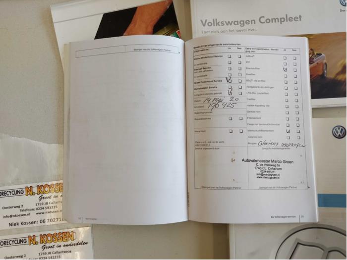 Livret d'instructions d'un Volkswagen Polo V (6R) 1.2 TDI 12V BlueMotion 2012
