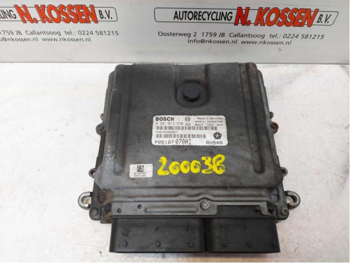 Used Engine management computer Chrysler Voyager Price on request offered by N Kossen Autorecycling BV