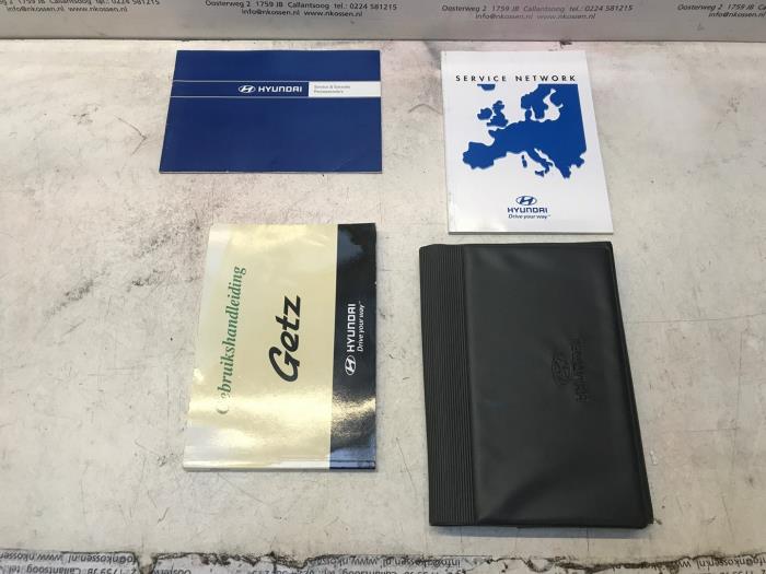 Używane Instrukcja Hyundai Getz 1.4i 16V Cena na żądanie oferowane przez N Kossen Autorecycling BV