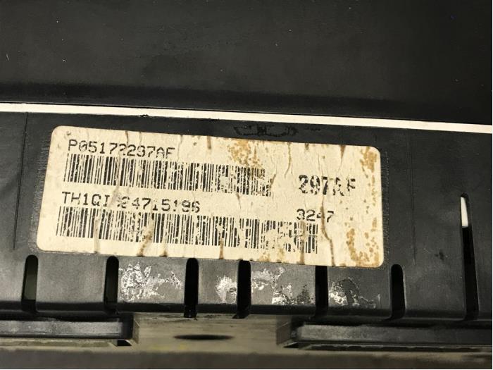 Instrument panel from a Dodge Ram 3500 Standard Cab (DR/DH/D1/DC/DM) 5.7 V8 Hemi 2500 4x2 2008