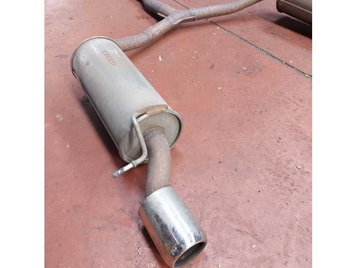 Exhaust rear silencer from a Mini Clubman 2008