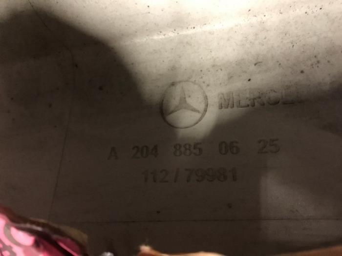 Zderzak tylny z Mercedes-Benz C (W204) 1.8 C-180 CGI 16V 2011
